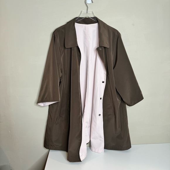 Centigrade Outerwear Reversible Rain Coat Jacket - Picture 2 of 11